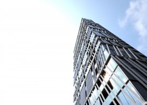HIGH-RISE PRECINCT: Construction of Blue Earth Group's Gravity Tower has started in Montague. Picture: PLUS ARCHITECTURE