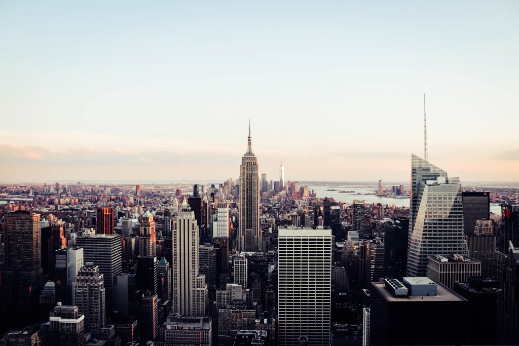 Skyline of Manhattan - New York 